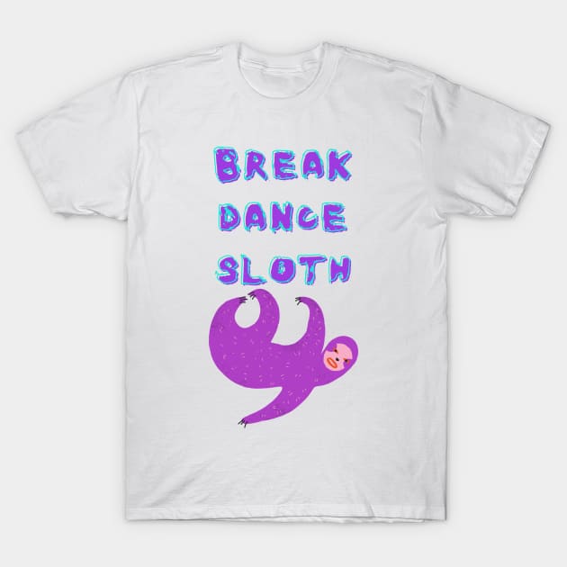 Dancing sloth T-Shirt by Azujark 